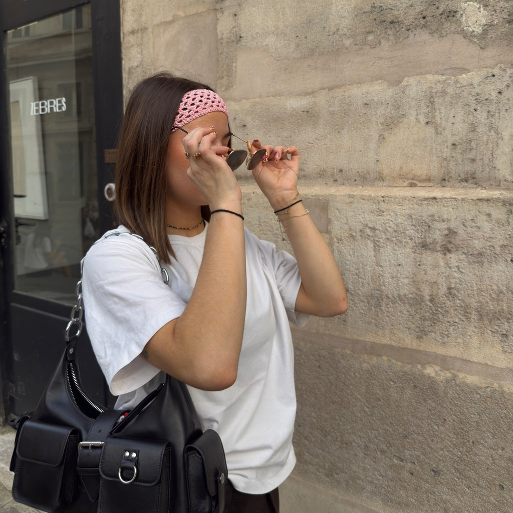 Bandeau rose pâle SÉVILLE